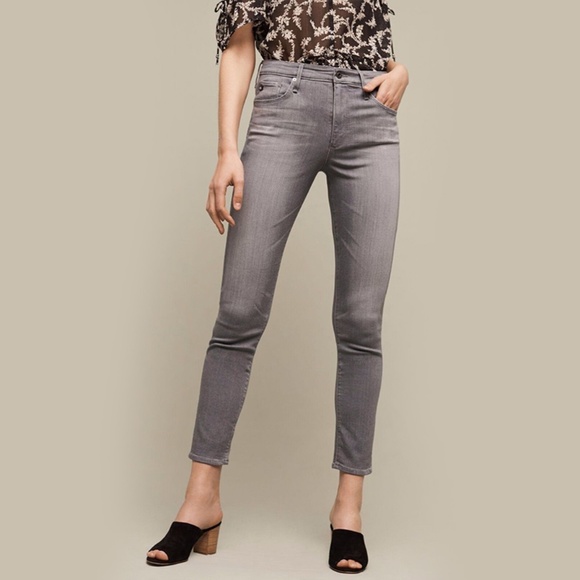 AG Adriano Goldschmied Stevie Ankle Slim Straight Leg Jeans - Picture 2 of 9